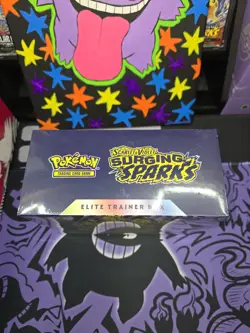 Pokemon TCG Surging Sparks ETB Elite Trainer Box Factory Sealed - Image 5