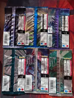 Pokemon (Japanese) Booster Pack Lot of 6 - SEALED - Sun&Moon/Sword&Shield Eras - Image 2