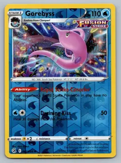 2021 Pokemon Fusion Strike Gorebyss 067/264 Reverse Holo NM - Image 1