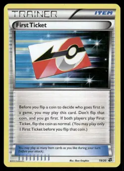 Pokemon Tcg First Ticket #19 Pokemon Dragon Vault MP - Image 1