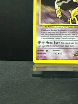 Pokemon TCG Alakazam Holo Rare Sabrina's Gym Challenge 16/132 - Image 5