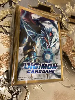 Digimon Card Game Imperialdramon Official Sleeves New Sealed - Image 1