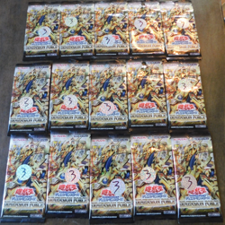 Yu-Gi-Oh Japanese Dimension Force Lot of 15 Booster Packs Konami - Image 1