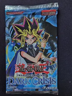 Yugioh Dark Crisis Booster Pack Factory Sealed - Image 1