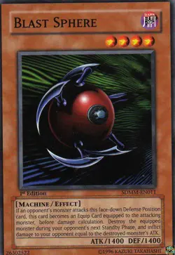 Blast Sphere - SDMM-EN011 - Common - 1st Edition x1 - Lightly Played - Image 1