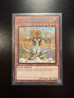 Yu-Gi-Oh! TCG Guardian Angel Joan SBPR-EN002 Blue Parallel Rare Limited Promo - Image 1