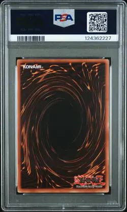 2002 YU-GI-OH! LOB-LEGEND OF BLUE EYES WHITE DRAGON #035 RAY & TEMPERATURE PSA 9 - Image 2