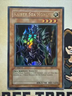 Kaiser Sea Horse SKE-015 Ultra Rare 1st Edition Yugioh NM - Image 2