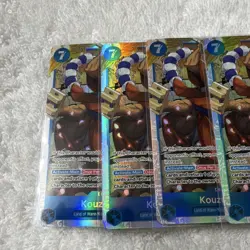 Kouzuki Oden ST22-005 Character Holo x4 One Piece Card Game English - Image 2