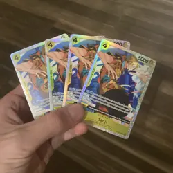 Sanji ST29-004 Playset x4 Starter Deck Egghead One Piece English - Image 1