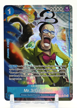 One Piece Card - OP09-056 - Mr.3 (R) Alt Art The BEST vol.2 English NM/M - Image 1