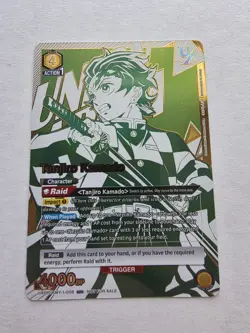 Union Arena Tanjiro Kamado English Rare Battle Top 4 Promo Demon Slayer - Image 1