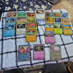 english 151 Pokemon Cards joblot holos reverses and ex cards - Image 1