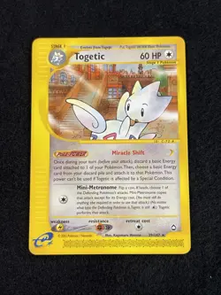 Togetic Aquapolis E-Reader Pokemon TCG Card 39/147 Regular Rare - Image 1