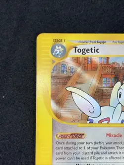 Togetic Aquapolis E-Reader Pokemon TCG Card 39/147 Regular Rare - Image 3
