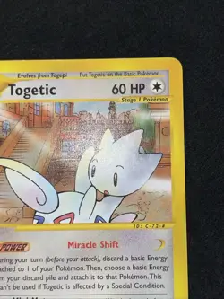 Togetic Aquapolis E-Reader Pokemon TCG Card 39/147 Regular Rare - Image 4