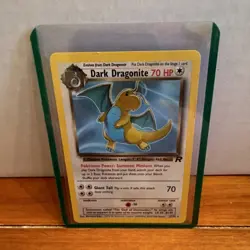Pokemon Dark Dragonite Team Rocket Rare 22/82 70 HP Mitsuhiro Arita Card - Image 1