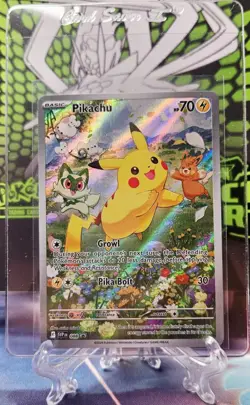 Pikachu 088 SV: Scarlet & Violet Black Star Promo Card - Image 1
