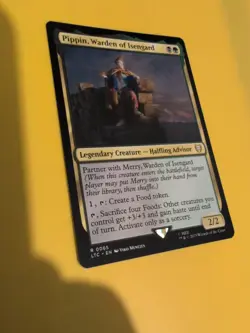 Pippin, Warden of Isengard. RAre LTC Halfling Advisor Magic the Gathering Card. - Image 5