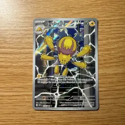 Pokemon Galvantula Card 117/086 White Flare Illustration Rare NM - Image 1