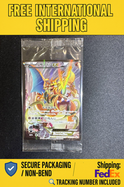 Charizard EX Promo 276/XY-P Art Collection Japan Pokemon Card Sealed Rare Japan - Image 1