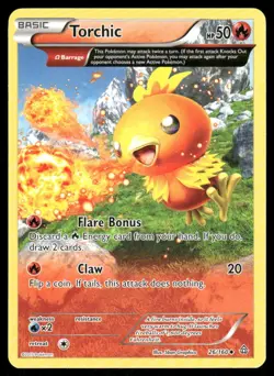 Pokemon Cards Torchic 26/160 Primal Clash Uncommon NM - Image 1