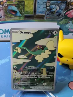 Drampa - 184/162 - Pokemon Temporal Forces Illustration Rare Card NM - Image 1