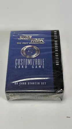 Star Trek The Next Generation Customizable Card Game 60 Card Starter Set Sealed - Image 1