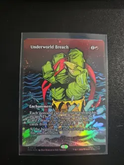 MTG Underworld Breach (Borderless) FOIL PZA 0010 TMNT Source Material Mythic - Image 1