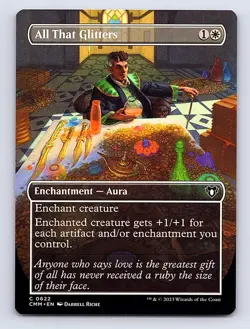 All That Glitters (Borderless) C Commander Masters 622 NM - Image 1