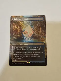 Hallowed Fountain (Borderless) Lorwyn Eclipsed Regular - Image 1