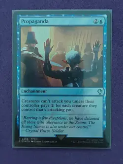 Propaganda (Surge Foil) #268 (NM) Final Fantasy FIC Magic MTG - Image 1