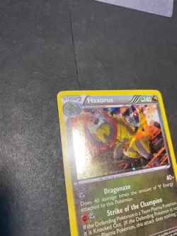 Haxorus 69/101 Holo Rare Plasma Blast Pokemon Card TCG RARE - Image 5