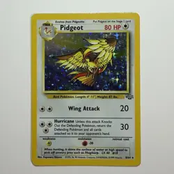 1999 Pokemon Jungle Pidgeot Holo 8/64 Rare Unlimited WOTC HP - Image 1