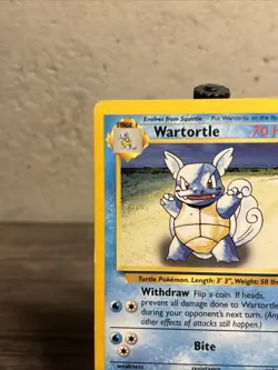 Wartortle 42/102 - Uncommon 1999 English Base Set Pokemon Card - Fast Ship-LP!! - Image 2