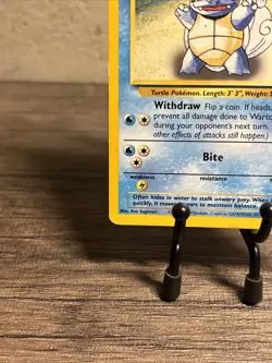 Wartortle 42/102 - Uncommon 1999 English Base Set Pokemon Card - Fast Ship-LP!! - Image 4