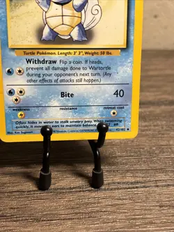 Wartortle 42/102 - Uncommon 1999 English Base Set Pokemon Card - Fast Ship-LP!! - Image 5