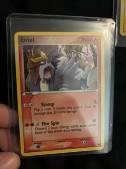 Pokemon Holo Entei Suicune Raikou POP Series 2 NM 1/17 3/17 4/17 - Image 2