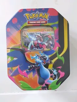 Pokemon TCG Mega Charizard Tin - Mega Charizard X ex MEP 029 Card - Image 1