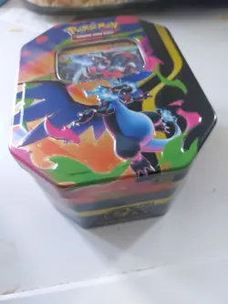 Pokemon TCG Mega Charizard Tin - Mega Charizard X ex MEP 029 Card - Image 3