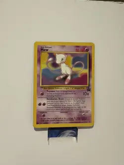 Mew (8) Pokemon Black Star Promo Non-Holo 2000 LP - Image 1