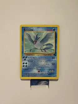 Articuno 17/62 Rare Fossil Unlimited Non Holo Pokemon TCG LP - Image 1