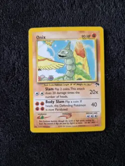 Onix Pokemon Southern Islands TCG 3/18 LP Rare Promo Raw Ungraded - Image 1