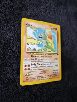 Onix Pokemon Southern Islands TCG 3/18 LP Rare Promo Raw Ungraded - Image 5