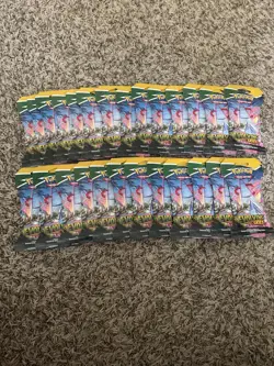 Pokemon Evolving Skies Sleeved Booster Pack Lot - 26 Packs - Image 1