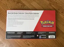 Pokemon Black Bolt and White Flare Binder and Poster Collection Lot of 2 - Image 3