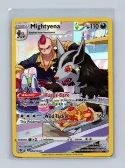 Mightyena TG09/TG30 Holo Astral Radiance Trainer Gallery Pokemon LP - Image 1