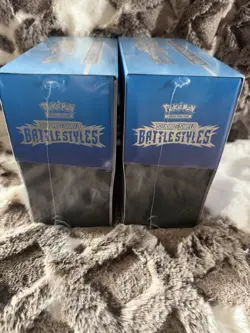 Pokemon TCG Battle Styles Lot of 2 Elite Trainer Box New Sealed - Image 2