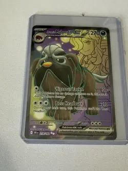Pokemon TCG Arven's Mabosstiff EX #218/182 Sv10: Destined Rivals - Image 1