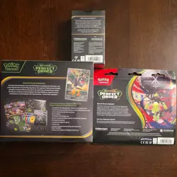 Pokemon Perfect Order POKEMON CENTER ETB, 6 Pack Booster Bundle,Chikorita 3 Pack - Image 2
